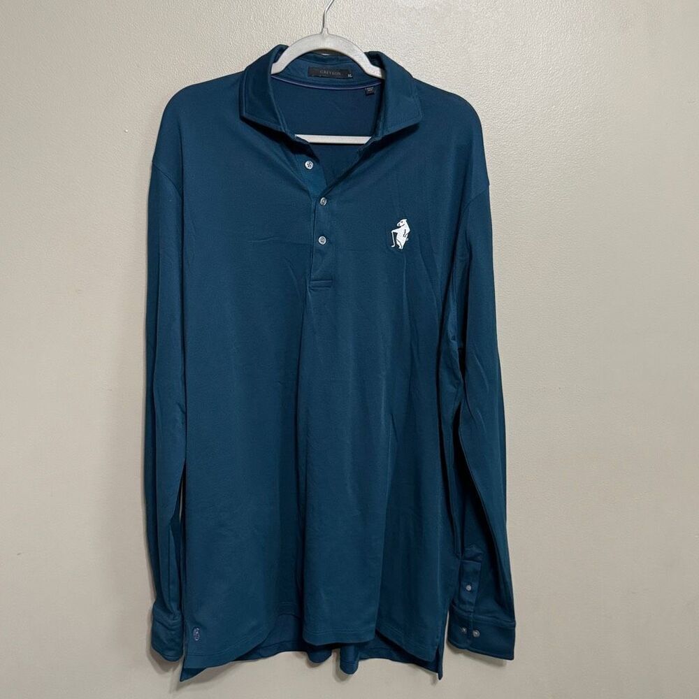 Greyson long sleeve golf polo size XL